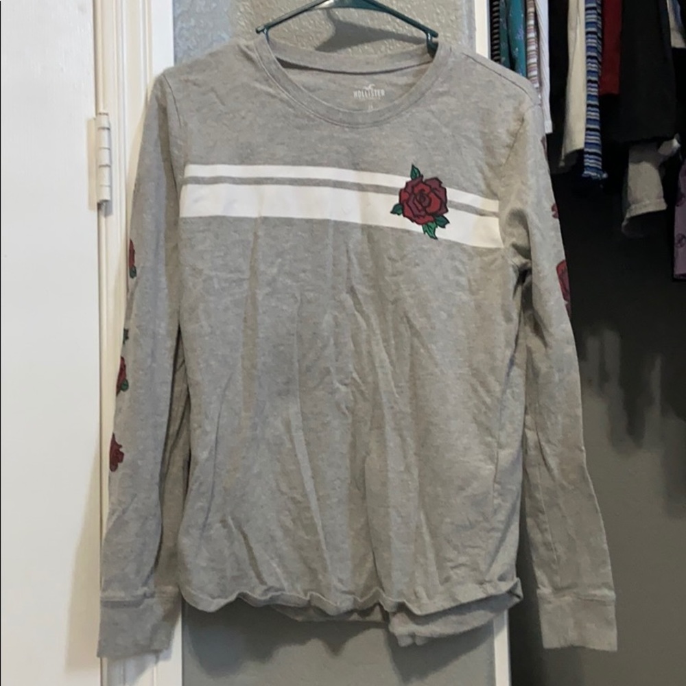 Rose long sleeve shirt